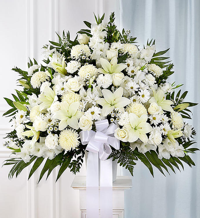 Classic Tribute Basket in White