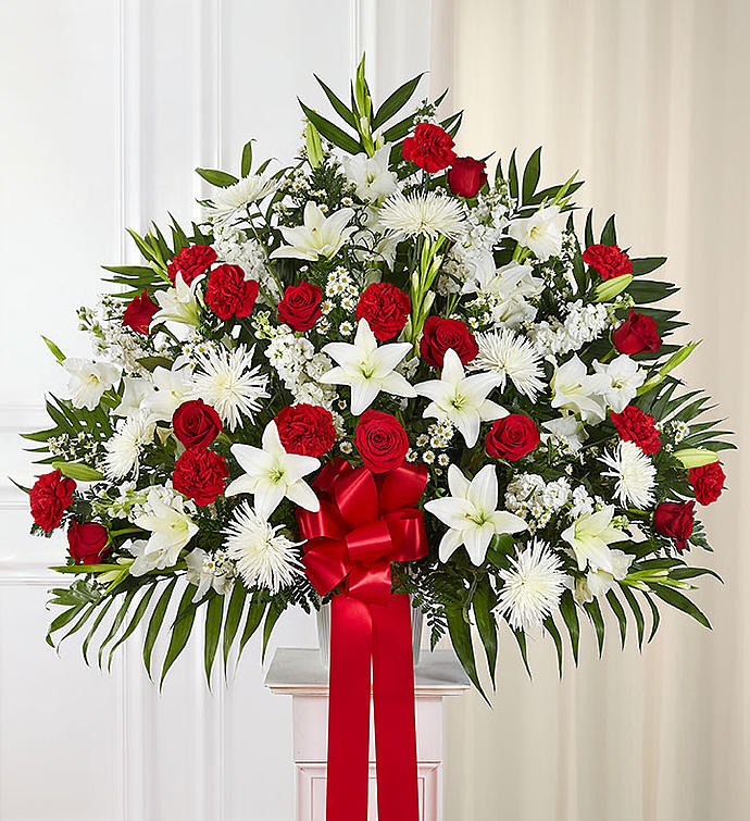 Love's Embrace Tribute Basket