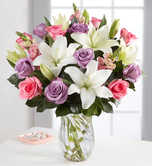 Lavish in Pink, White & Purple