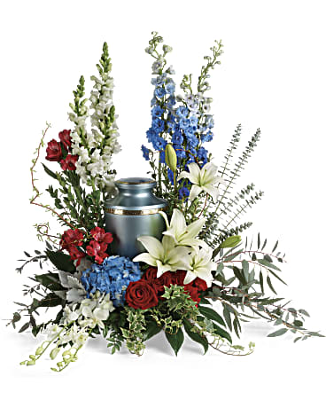 Reflections Of Honor Cremation Tribute Urn