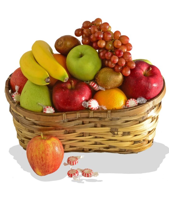 Fruit & Hard Candy Basket