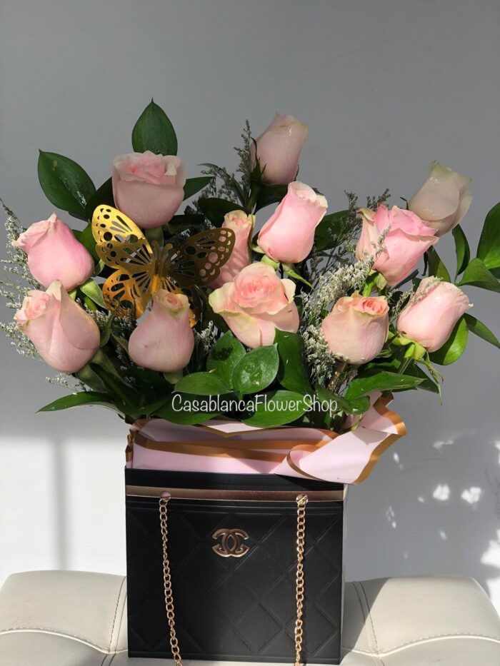 Chanel Pink Rose Dozen