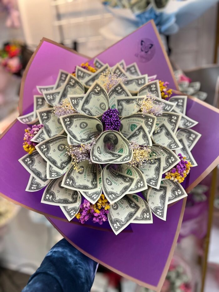 TWO Good To Be True Money Bouquet